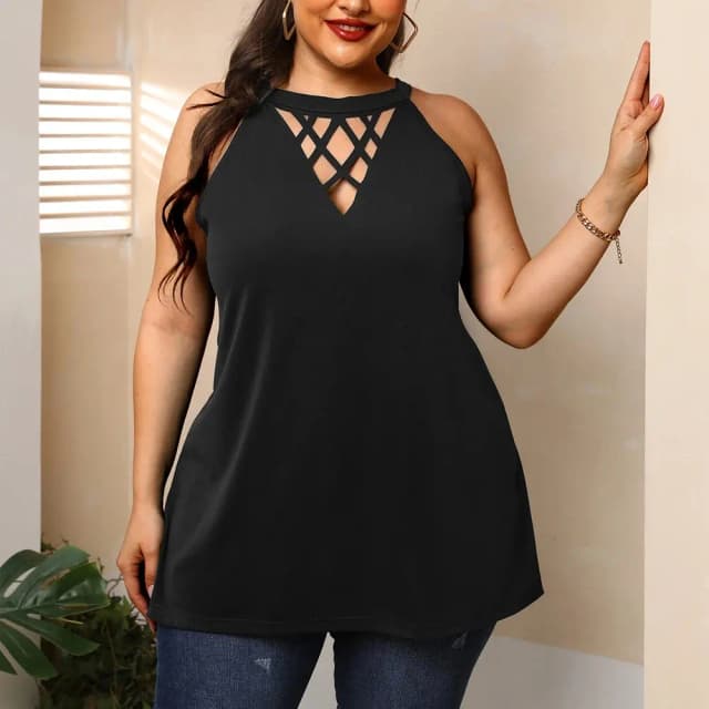 Plus Size Vest Tops for ...
